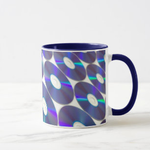 Blue Disk Tasse