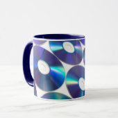 Blue Disk Tasse (Vorderseite Links)