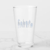 Blue Dog Hintern Glas (Rückseite)