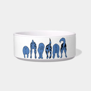 Blue Dog Hintern Napf