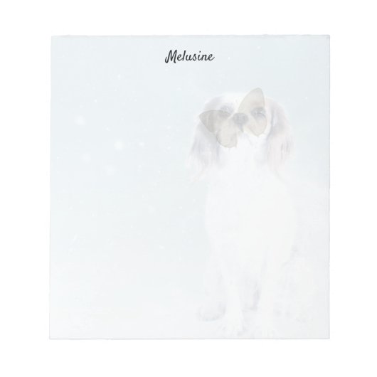 Blue Dog Notepad Notizblock (Vorderseite)