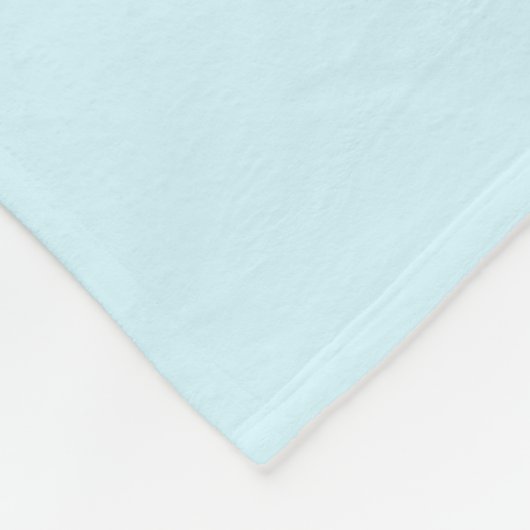 Blue Dog Paw Silhouetten Fleecedecke (Ecke)