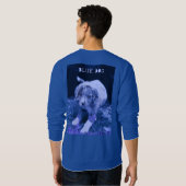 Blue Dog T-Shirt Sweatshirt (Schwarz voll)