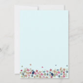 Blue Dogs Haustier Familienfeier Kinderdusche Einladung (Rückseite)