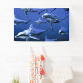 Blue Dolphin Banner (Insitu)