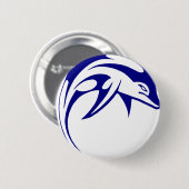 Blue Dolphin Button (Vorne & Hinten)