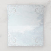 Blue Dolphin Empfang Platzkarte (Innenseite Aufgefaltet)