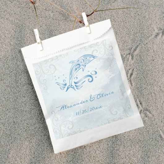 Blue Dolphin Gastgeschenk Hochzeit Bags Geschenktütchen