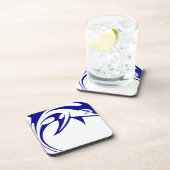 Blue Dolphin Getränkeuntersetzer (Rechte Seite)