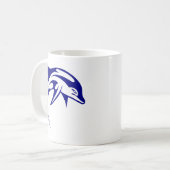 Blue Dolphin Kaffeetasse (Vorderseite Links)