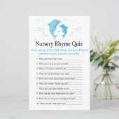 Blue Dolphin Kinderzimmer Rhyme Quiz Babyduschensp (Stehend Vorderseite)