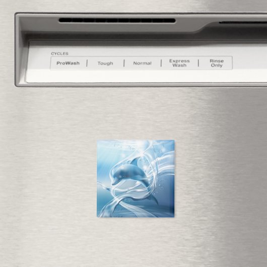 Blue-Dolphin-Magnet Magnet (In Situ (Geschirrspüler))