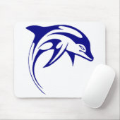 Blue Dolphin Mousepad (Mit Mouse)