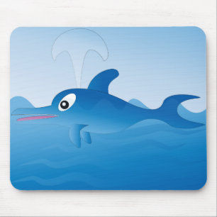 Blue Dolphin Mousepad