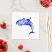 Blue Dolphin Napkins Serviette (Beispiel)