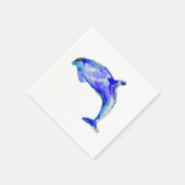 Blue Dolphin Napkins Serviette (Ecke)