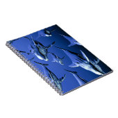 Blue Dolphin Notizblock (Rechte Seite)
