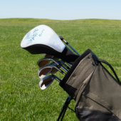 Blue Dolphin Personalisiert Golf Head Cover Headcover (In SItu)