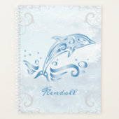 Blue Dolphin Personalisiert Planner Planer (Vorderseite)