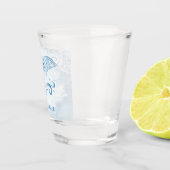 Blue Dolphin Personalisiert Shotglas Schnapsglas (Rechts)
