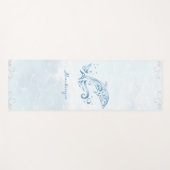 Blue Dolphin Personalisiert Yoga Mat Yogamatte (Vorderseite (Horizontal))