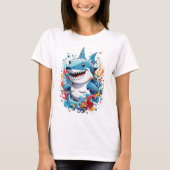 Blue Dolphin T-Shirt (Vorderseite)