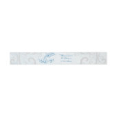 Blue Dolphin Wedding Invite Bly Band (Flach)