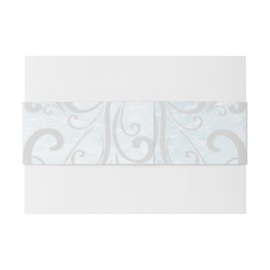 Blue Dolphin Wedding Invite Bly Band (Rückseitenbeispiel)