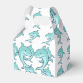 Blue Dolphins Leaping Thunder_Cove Geschenkschachtel (Rückseite)