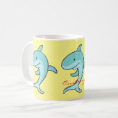 Blue Dolphins Leaping Thunder_Cove Kaffeetasse (Vorderseite Links)