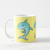 Blue Dolphins Leaping Thunder_Cove Kaffeetasse (Links)