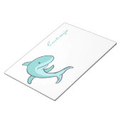 Blue Dolphins Leaping Thunder_Cove Notizblock (angewinkelt)