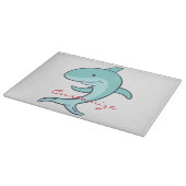 Blue Dolphins Leaping Thunder_Cove Schneidebrett (Ecke)