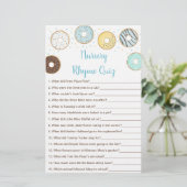 Blue Donut Baby Duschkabine Kinderzimmer Rhyme Gam (Stehend Vorderseite)