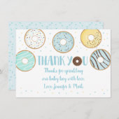 Blue Donut Baby Sprinkle Danke (Vorne/Hinten)