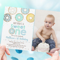 Blue Donut Sweet One