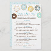 Blue Donut Was ist in deinem Handy-Duschspiel (Vorne/Hinten)