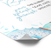 Blue Donuts und Diapers Mama Osa Bar Poster (Ecke)