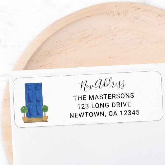 Blue Door Return Address