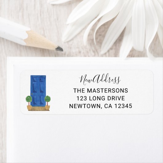 Blue Door Return Address (Insitu)
