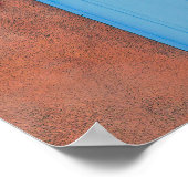 Blue Doors und Rista Wreaths, Taos Adobe Poster (Ecke)