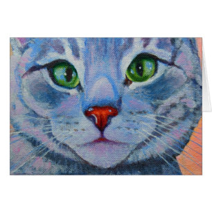 Blue Dora, Gray Tabby Cat