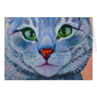 Blue Dora, Gray Tabby Cat