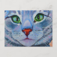 Blue Dora, Gray Tabby Cat