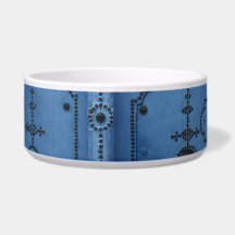 Blue Dose Keramik Pet Bowl