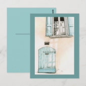 Blue Dose Postcard Postkarte (Vorne/Hinten)