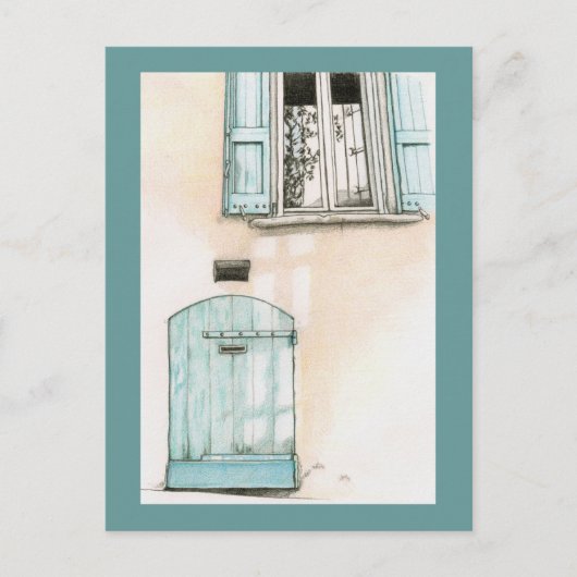 Blue Dose Postcard Postkarte (Vorderseite)