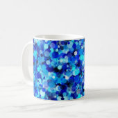 Blue Dot 11oz Tasse (Vorderseite Links)