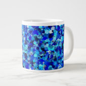 Blue Dot 20oz Tasse (Vorderseite Rechts)