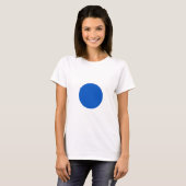 Blue Dot Anti Trump Politischer Protest demokratis T-Shirt (Vorne ganz)